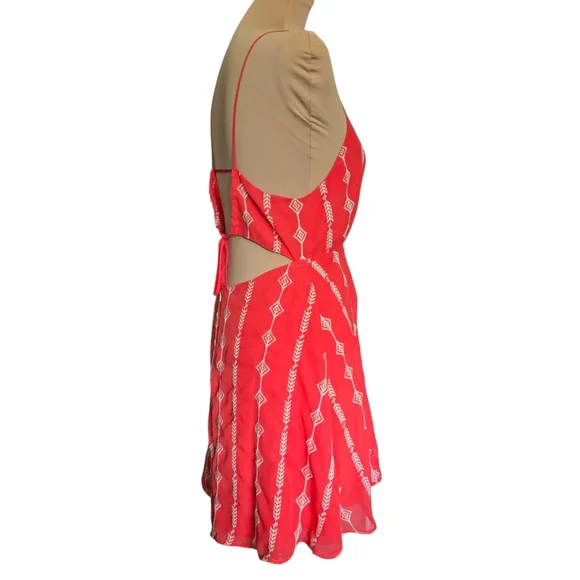 Women's Botique Hashttag Boho Geometric Patterned Dress - Small - Picture 3 of 9